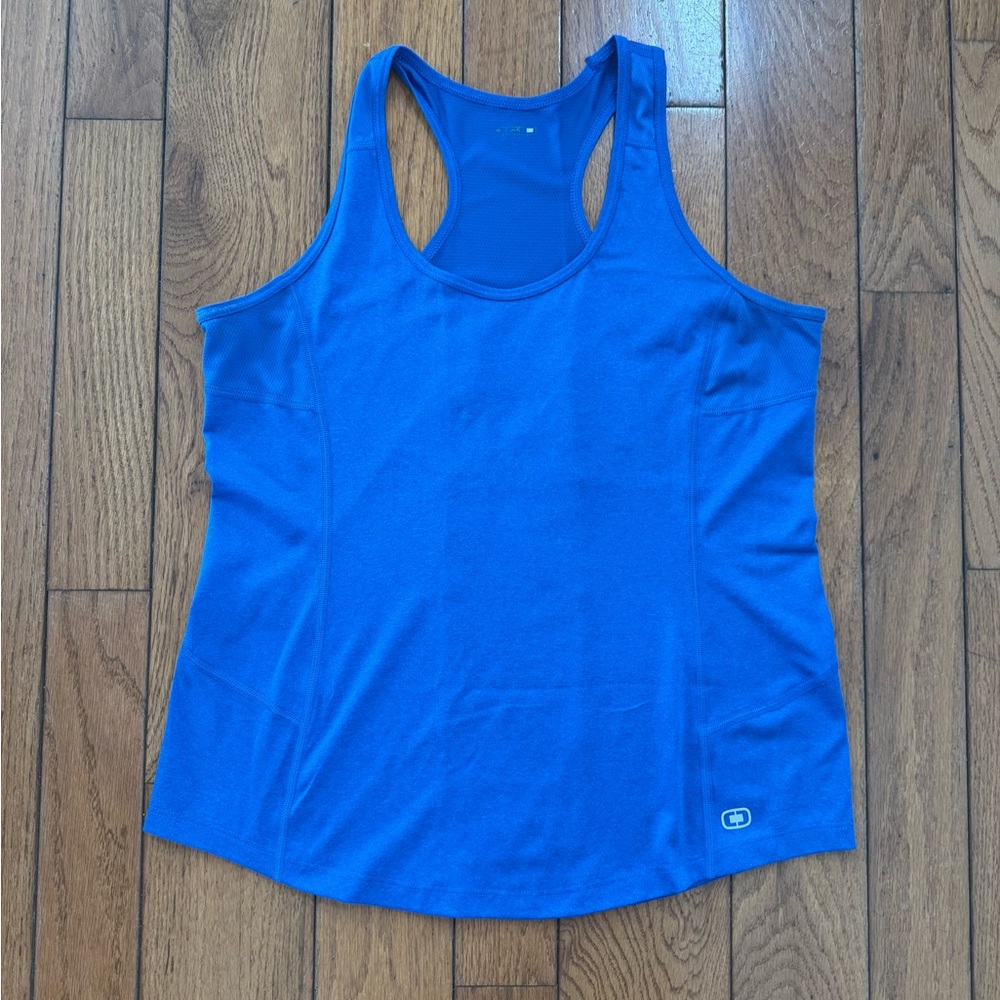 Ogio Women's Blue Athletic Tank Top - Size L/XL